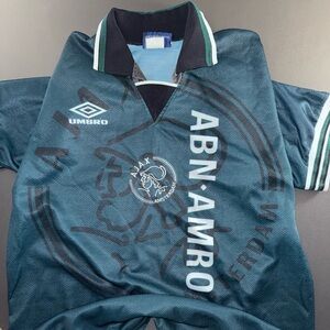 1995-96 Ajax Away Shirt - Large - Rare - Vintage Y2K